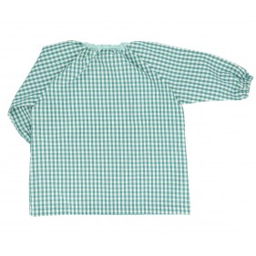 BABI INFANTIL PERSONALIZADO CON BOLSILLO CENTRAL VICHY TUTETE -  THE THREE LITTLE PIGS