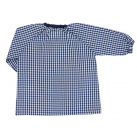 BABI INFANTIL PERSONALIZADO CON BOLSILLO CENTRAL VICHY TUTETE - MAGICAL FOREST