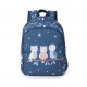 MOCHILA INFANTIL MEDIANA  PERSONALIZABLE TUTETE - MAGICAL FOREST + LLAVERO PERSONALIZABLE