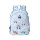 MOCHILA INFANTIL MEDIANA  PERSONALIZABLE TUTETE - CITY CARS + LLAVERO PERSONALIZABLE