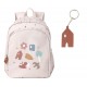 MOCHILA INFANTIL MEDIANA  PERSONALIZABLE TUTETE - GEOMETRIC NATURE + LLAVERO PERSONALIZABLE