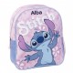 MOCHILA INFANTIL PERSONALIZABLE 29 CMS - STITCH LILA