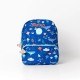 MOCHILA INFANTIL PERSONALIZABLE RUBIO  PEQUEÑA - MARINO AZUL