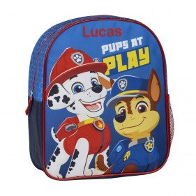 MOCHILA INFANTIL PERSONALIZABLE 29 CMS - PATRULLA CANINA