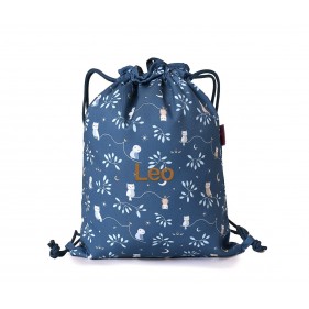 MOCHILA SACO DE TELA PERSONALIZABLE - MAGICAL FOREST