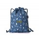 MOCHILA SACO DE TELA PERSONALIZABLE - MAGICAL FOREST