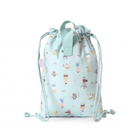 MOCHILA SACO DE TELA PERSONALIZABLE - THE THREE LITTLE PIGS