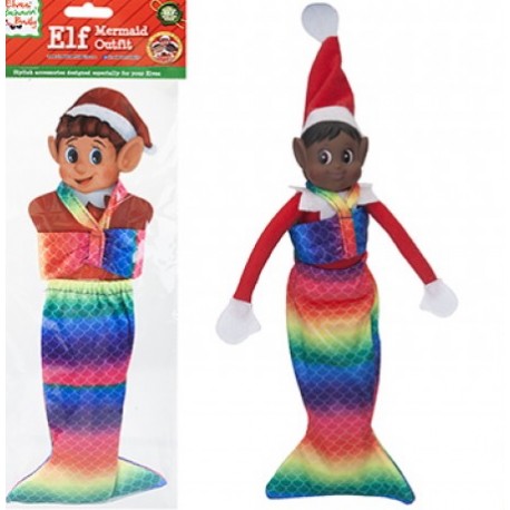 VESTUARIO PARA ELFO DE LA NAVIDAD ELVES BEHAVIN BADLY - DISFRAZ SIRENA