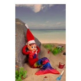 VESTUARIO PARA ELFO DE LA NAVIDAD ELVES BEHAVIN BADLY - DISFRAZ SIRENA