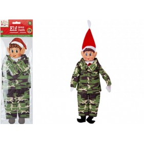 VESTUARIO PARA ELFO DE LA NAVIDAD ELVES BEHAVIN BADLY - DISFRAZ ARMY CAMUFLAJE