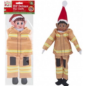 VESTUARIO PARA ELFO DE LA NAVIDAD ELVES BEHAVIN BADLY - DISFRAZ BOMBERO