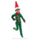 VESTUARIO PARA THE ELF ON THE SHELF - "CLAUS COUTURE" PIJAMA ÁRBOL DE NAVIDAD