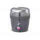 CAJA ALMUERZO CON TAPA REFRIGERANTE N'ICE CUP L GRIS ARAÑA - CARL OSCAR