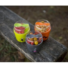 CAJA ALMUERZO CON TAPA REFRIGERANTE N'ICE CUP L PURPLE VACA - CARL OSCAR