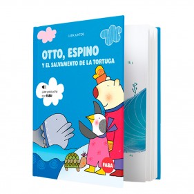 LIBRO CON AUDIO PARA CUENTACUENTOS FABA - OTTO ESPINO Y EL SALVAMENTO DE LA TORTUGA