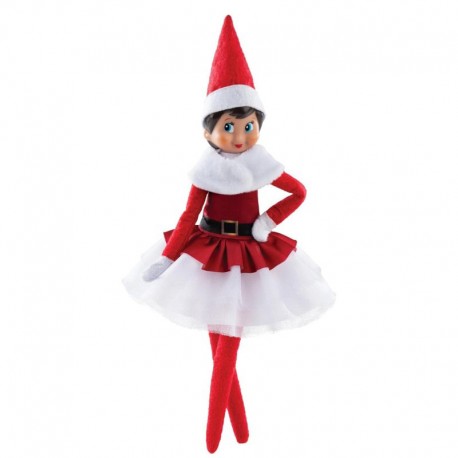 VESTUARIO THE ELF ON THE SHELF "CLAUS COUTURE" VESTIDO SANTA CLAUS