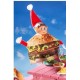 VESTUARIO PARA ELFO DE LA NAVIDAD ELVES BEHAVIN BADLY - DISFRAZ HAMBURGUESA NAVIDAD
