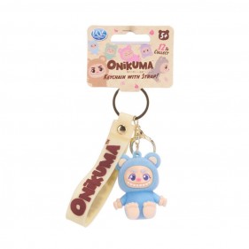 ONIKUMA LLAVEROS 3D CON CINTA (12 MODELOS SURTIDOS)