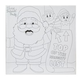 CUADRO LIENZO PARA COLOREAR - ELVES BEHAVIN BADLY (SURTIDO 2 MODELOS)