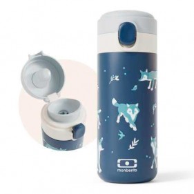 BOTELLA TÉRMICA ACERO INOX MB POP WOLF  360ML - MONBENTO