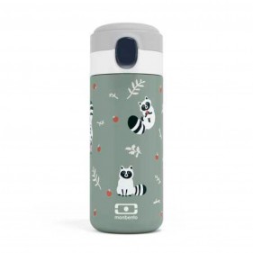 BOTELLA TÉRMICA ACERO INOX MB POP MAPACHE  360ML - MONBENTO