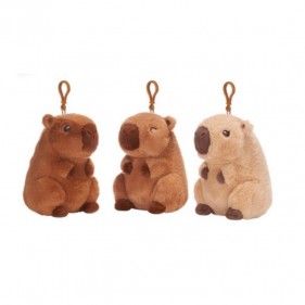 LLAVERO CLIP ON CAPIBARA PERSONALIZABLE 12 CM (3 MODELOS SURTIDOS)