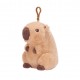 LLAVERO CLIP ON CAPIBARA PERSONALIZABLE 12 CM (3 MODELOS SURTIDOS)