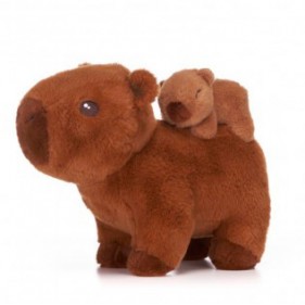 PELUCHE CAPIBARA KAWAII CON BEBÉ PERSONALIZABLE 25 CM (3 MODELOS SURTIDOS)