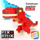 PIX BRIX PIXEL ART SET DINOSAURIO T-REX 397 PIEZAS