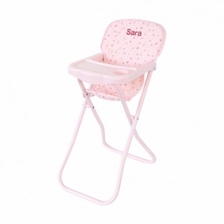 TRONA PARA MUÑECAS Y MUÑECOS  FLOWERS PERSONALIZABLE