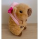 PELUCHE CAPIBARA KAWAII CON MOCHILA AJOLOTE PERSONALIZABLE 21 CM (3 MODELOS SURTIDOS)