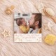 IMÁN MADERA PERSONALIZABLE CON FOTO 10 X 10 CM - FELIZ PRIMER DÍA DEL PADRE