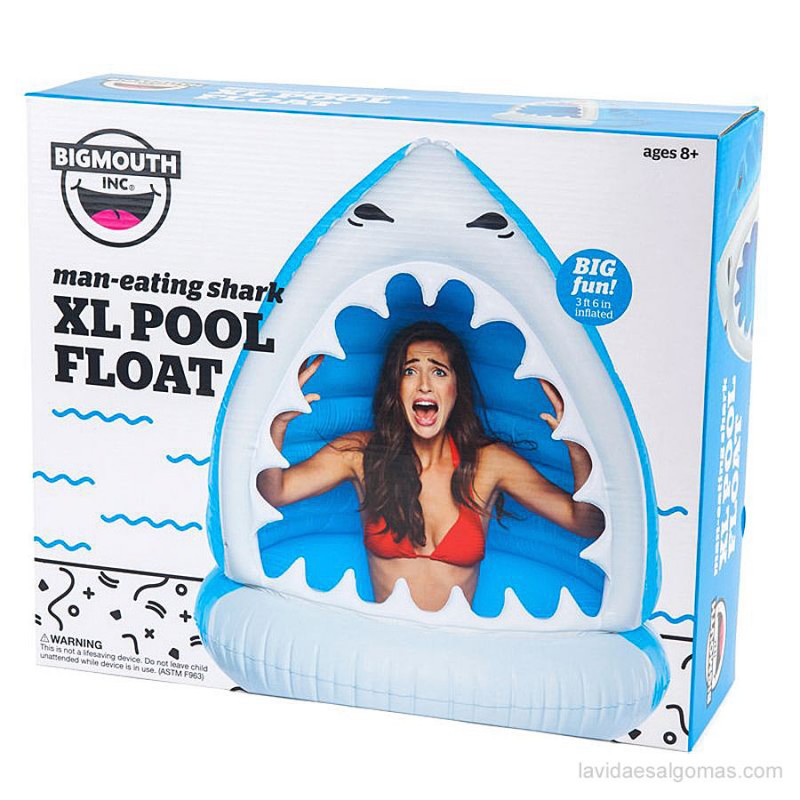 Comprar Flotador Gigante Tiburón La Vida Es Más