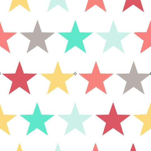 Fondo Blanco Estrella Multicolor - 4