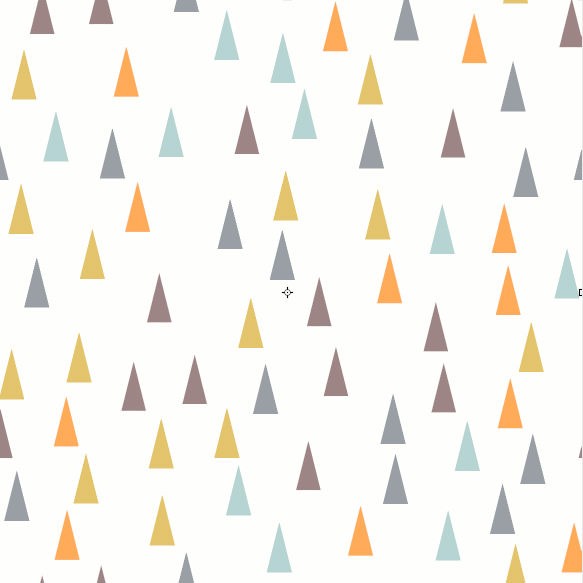 triángulo naranja mint - 96